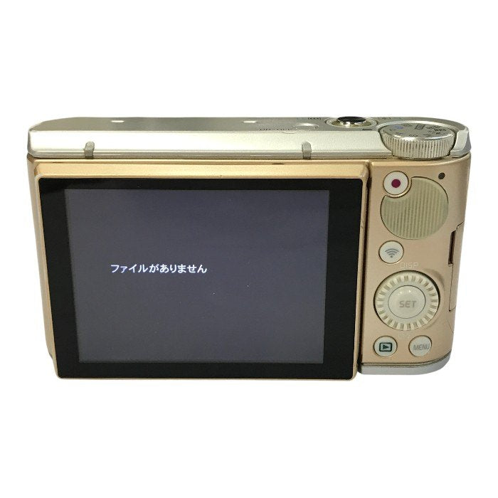 CASIO EXILIM デジタルカメラ ゴールド 光学18倍ズーム 顔認識 自撮り SDカード対応 EX-ZR1800 中古 T1