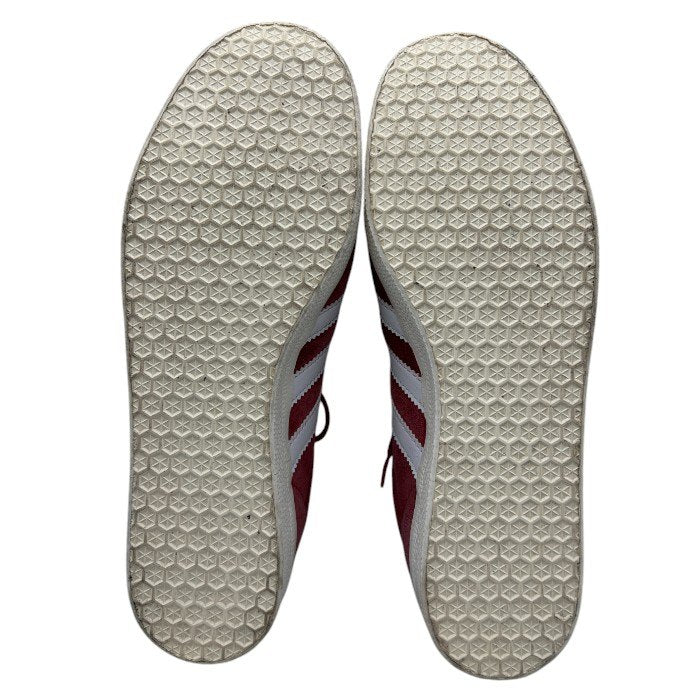 adidas アディダスオリジナルス GAZELLE ガゼル スニーカー BB5242 27.5cm 靴 シューズ メンズ レッド スエード 中古 W4