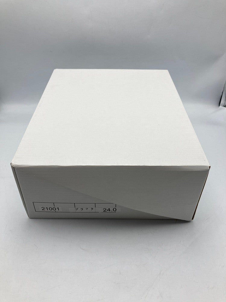 PIERRE RICCI ピエールリッチ 山羊革 4E 軽量 エアウォーキングシューズ ブラック サイズ24.0cm 中古 D4