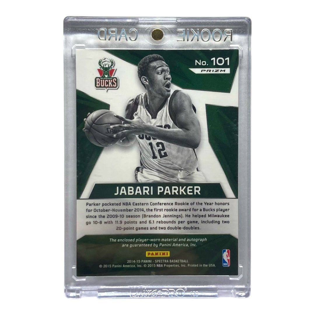 PANINI NBAカード SPECTRA PRIZM JABARI PARKER BUCKS #101 中古 IT2