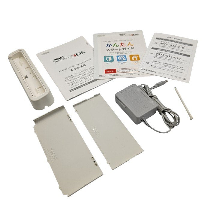 NEW ニンテンドー 3DS 本体 (ヒゲマリオプレートVer) KTR-001 中古 H1