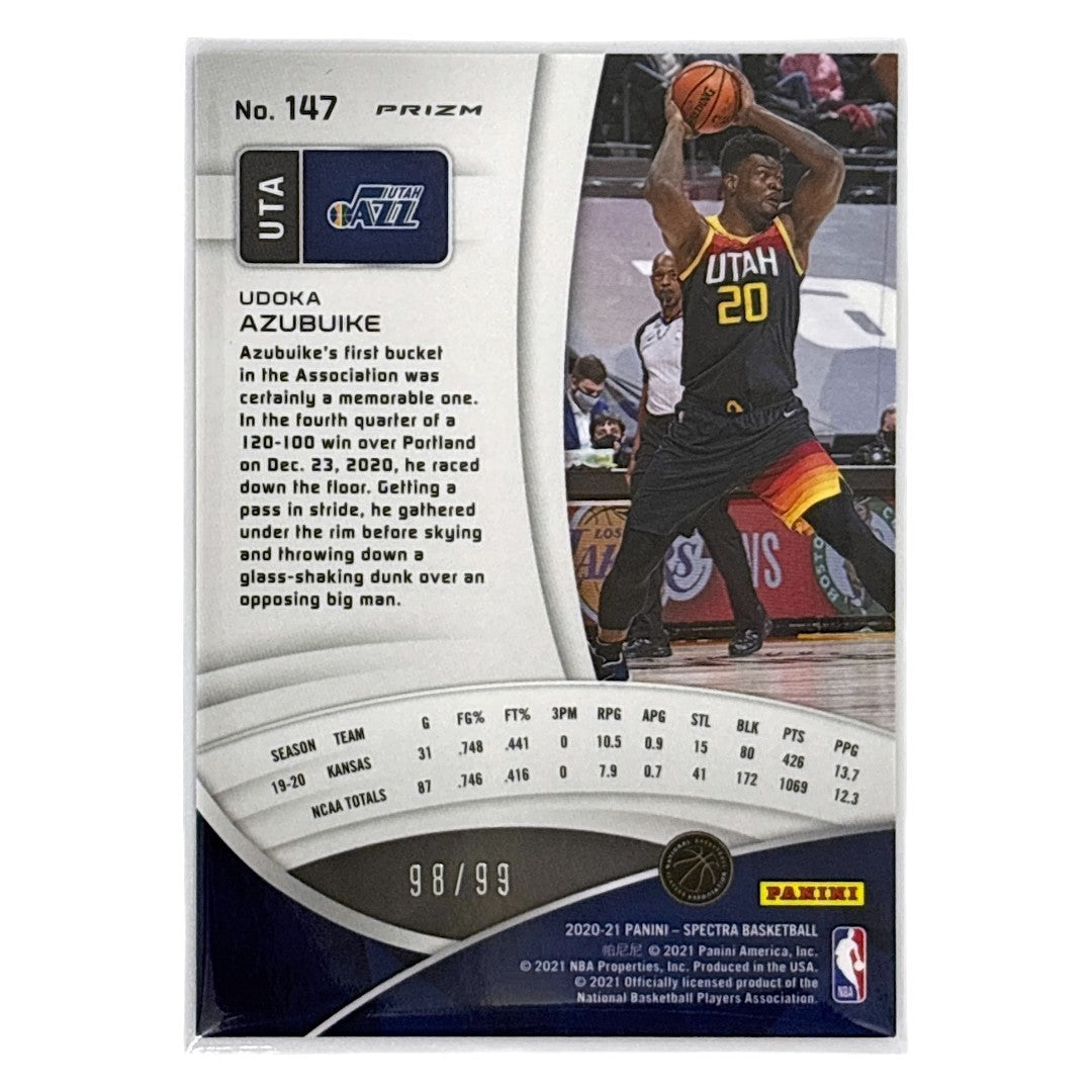 PANINI NBAカード SPECTRA PRIZM UDOKA AZUBUIKE JAZZ /99 #147 中古 IT1