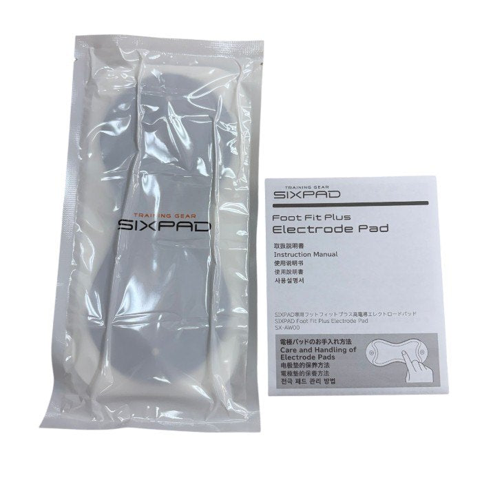 未使用品 SIXPAD シックスパッド専用 フットフィットプラス 高電導エレクトロ―ドパッド SX-AW00 2枚入り 3個セット シックスパッド 健康用品 パッド 純正品 中古 W4