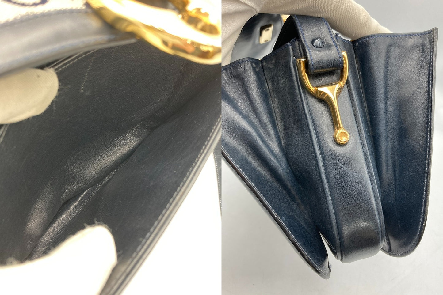 CELINE セリーヌ Cサルキー 肩掛け ショルダーバッグ レディース 中古 D4
