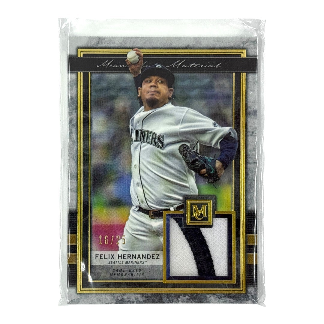 TOPPS MLBカード MUSEUM COLLECTION FELIX HERNANDEZ SEATTLE MARINERS 16/25 #MMR-FH 中古 IT1