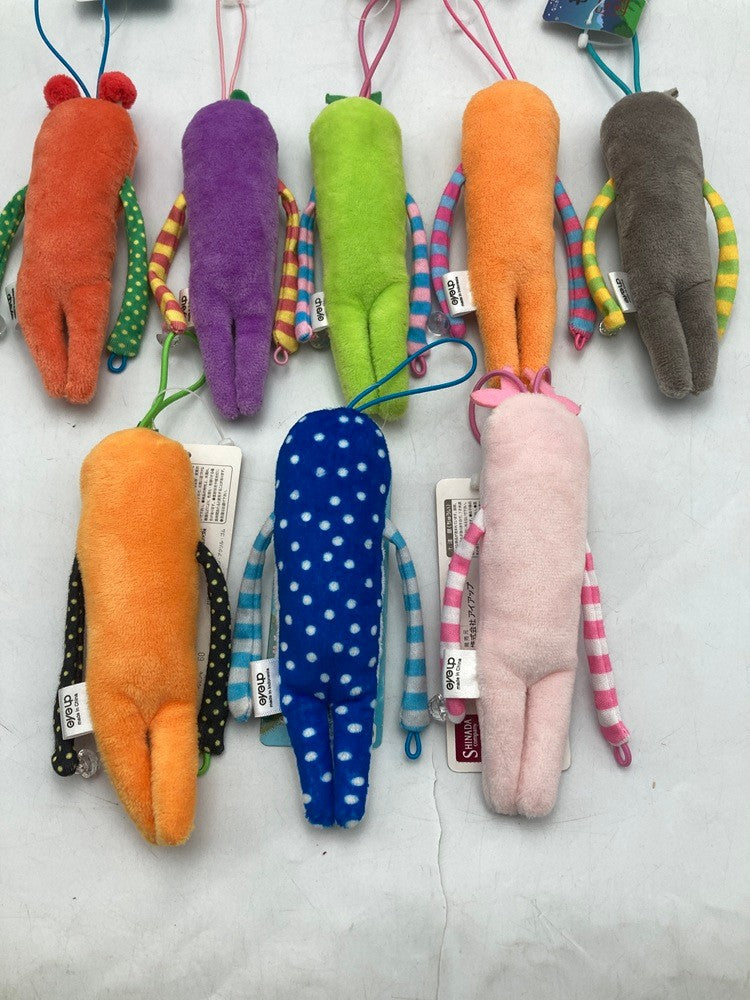 ご当地 モケケ ぬいぐるみマスコット 8体セット 中古 D4