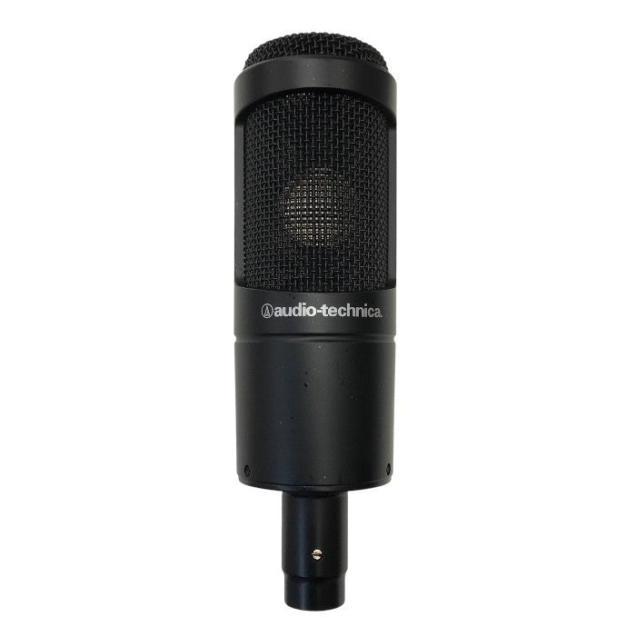 audio-technica バックエレクトレット・コンデンサー・マイクロホン ブラック 低ノイズ 自宅録音 動画配信 AT2035 中古 T1