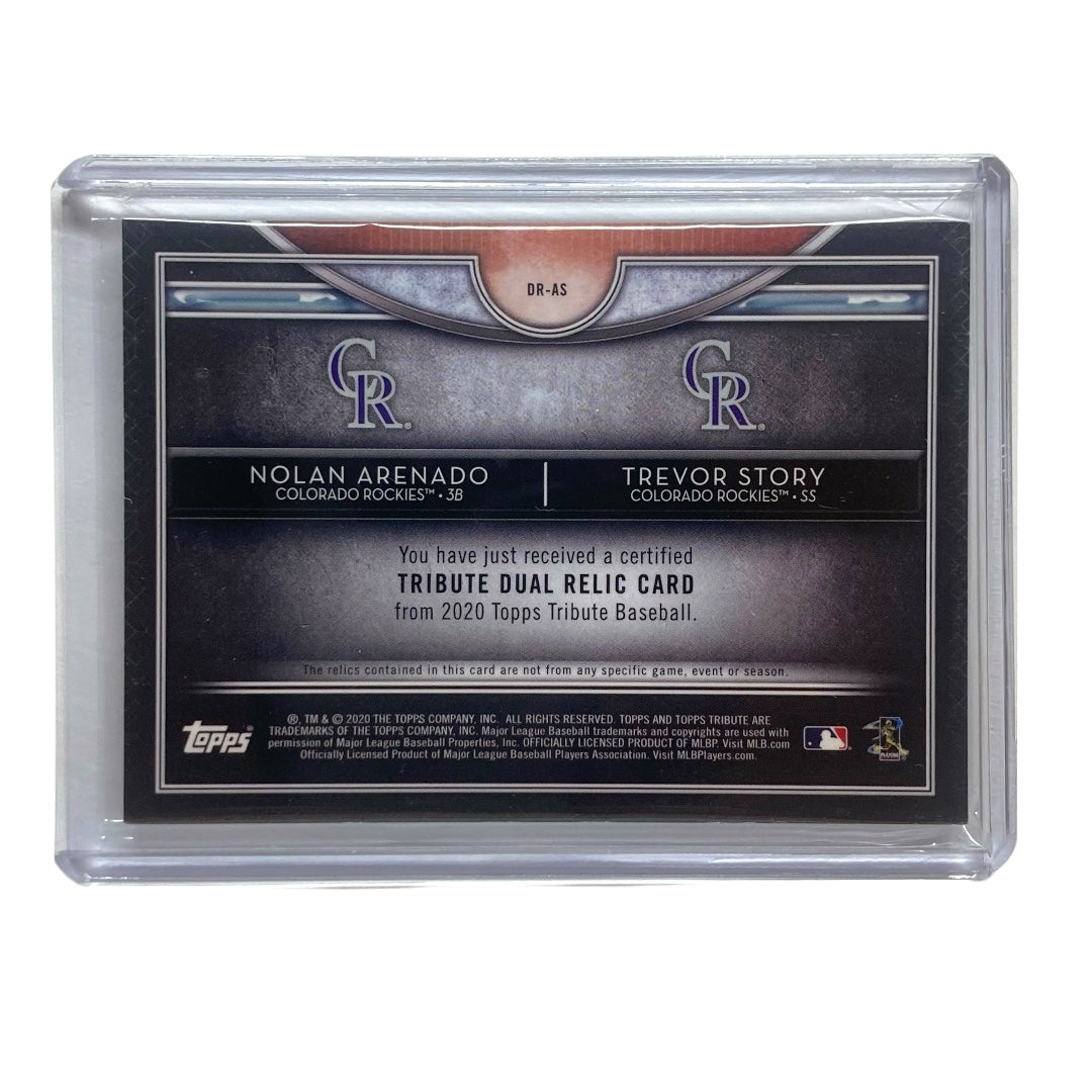 TOPPS MLBカード TRIBUTE NOLAN ARENADO TREVOR STORY ROCKIES 080/150 #DR-AS 中古 IT2