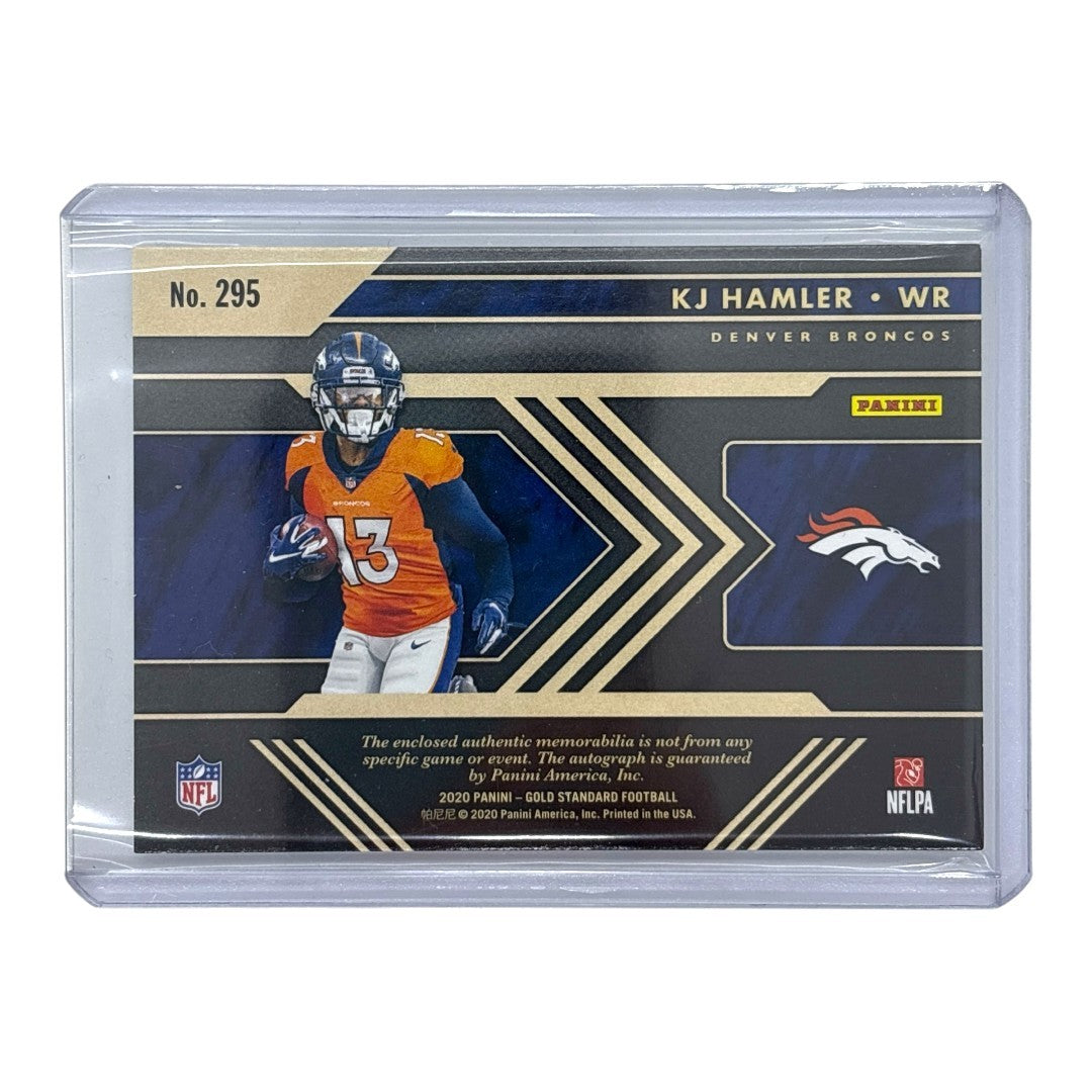 PANINI NFLカード GOLD STANDARD KJ HAMLER DENVER BRONCOS 52/99 #295 中古 IT1