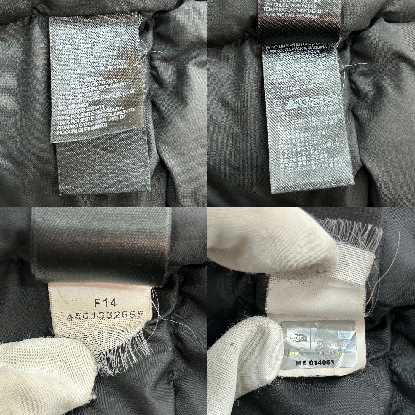 THE NORTHFACE ザ・ノースフェイス ダウンベスト 700フィル S レディース 秋 冬 アウター 中古 W4