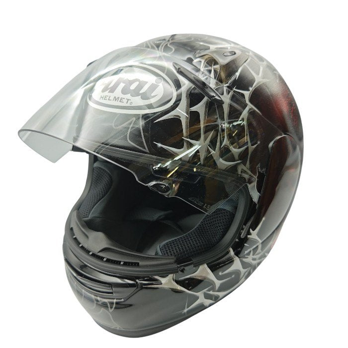 Arai アライ PROFILE SINISTER プロファイル シニスター SNELL M2005 YF DESIGN フルフェイス ヘルメット 中古 H4