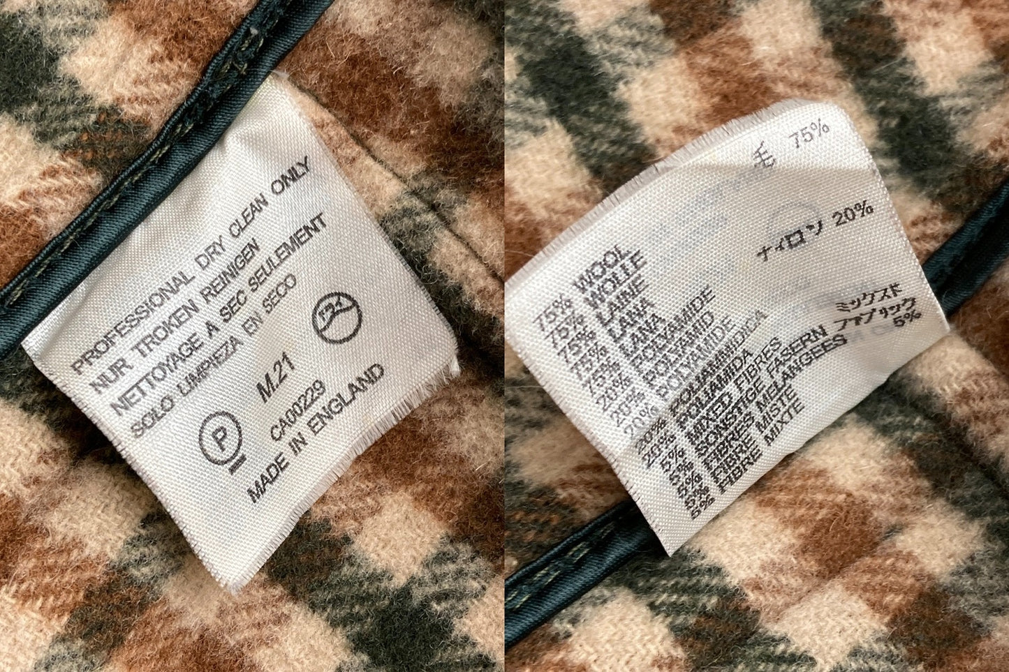 Aquascutum アクアスキュータム イングランド製 ダッフルコート レディース 中古 D4