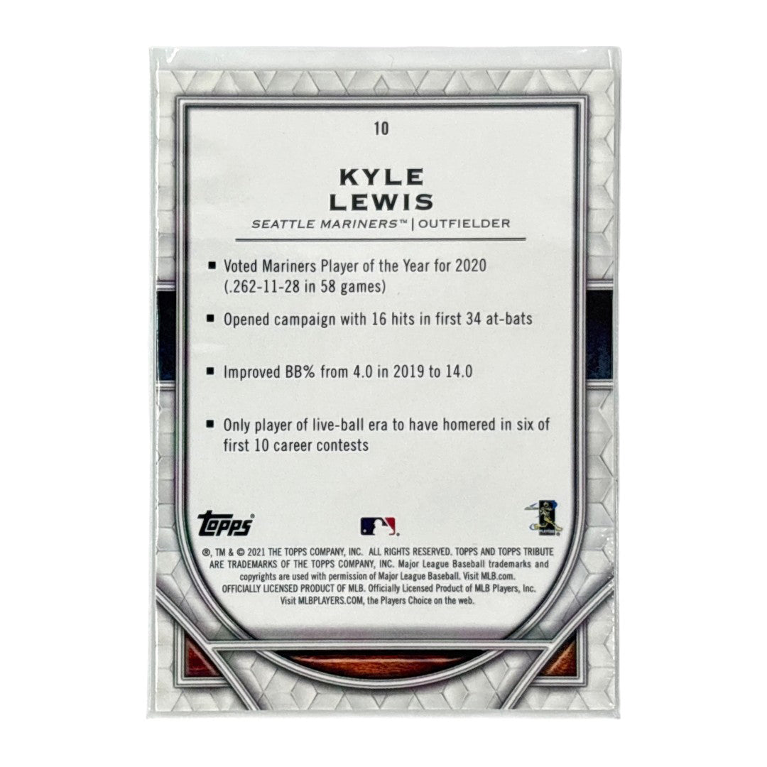TOPPS MLBカード TRIBUTE KYLE LEWIS SEATTLE MARINERS /99 #10 中古 IT1