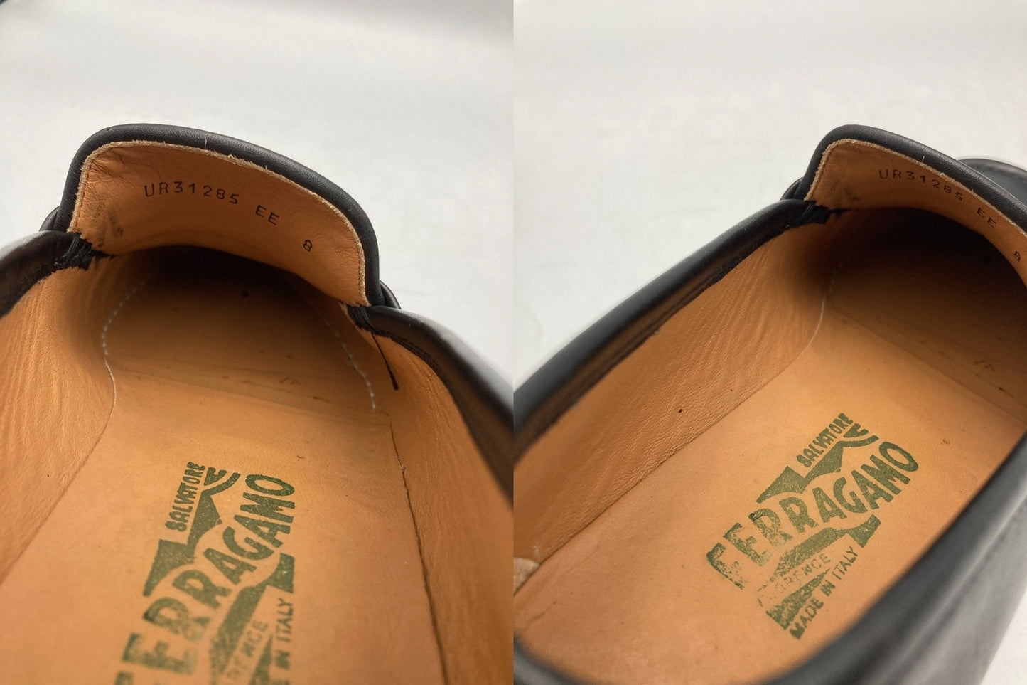 Salvatore Ferragamo サルヴァトーレフェラガモ ガンチーニ ローファー UR31285 サイズ8 メンズ 中古 D4