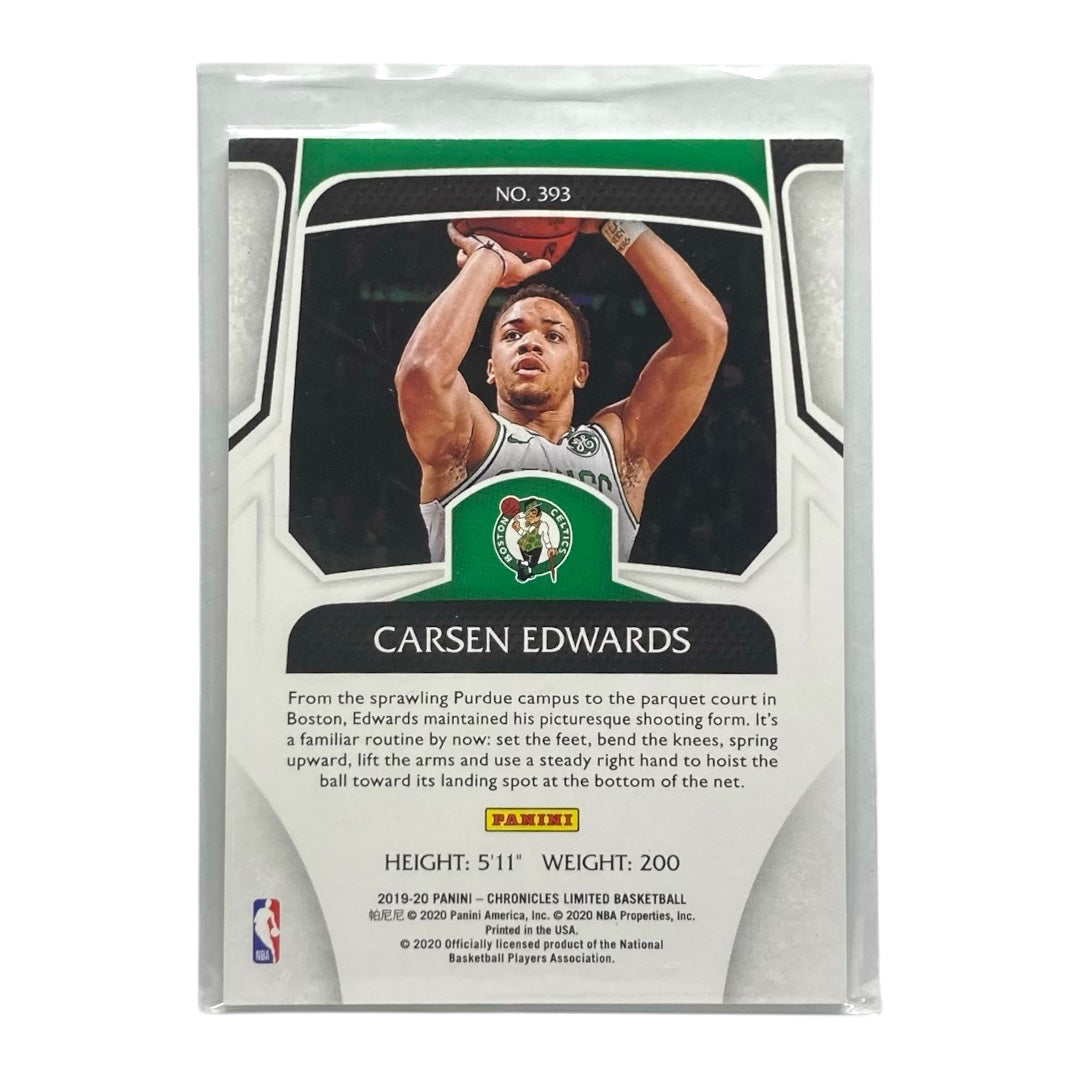 PANINI NBAカード CHRONICLES LIMITED CARSEN EDWARDS CELTICS /99 #393 中古 IT2