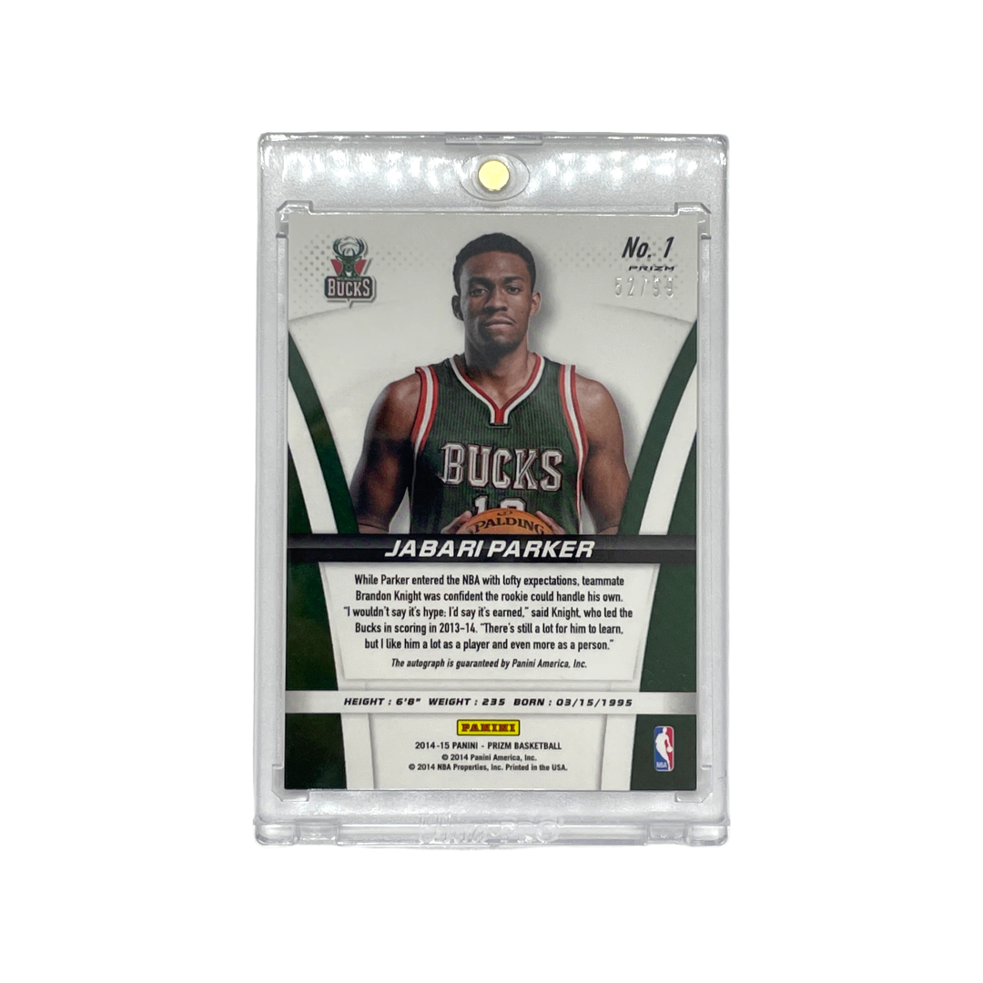 PANINI NBAカード PRIZM PURPLE JABARI PARKER 52/99 #1 中古 IT1