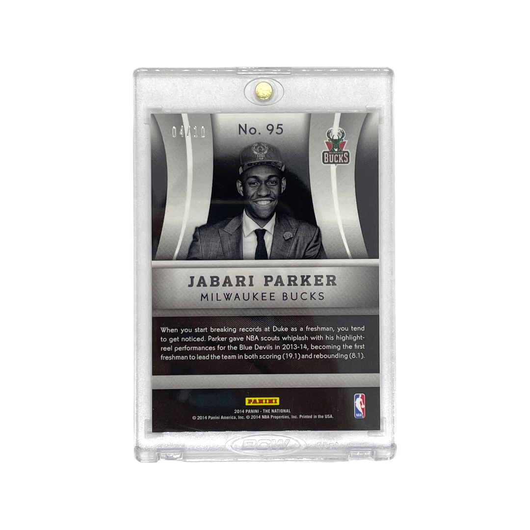 PANINI NBAカード NATIONAL CONVENTION JABARI PARKER 04/10 #95 中古 IT1
