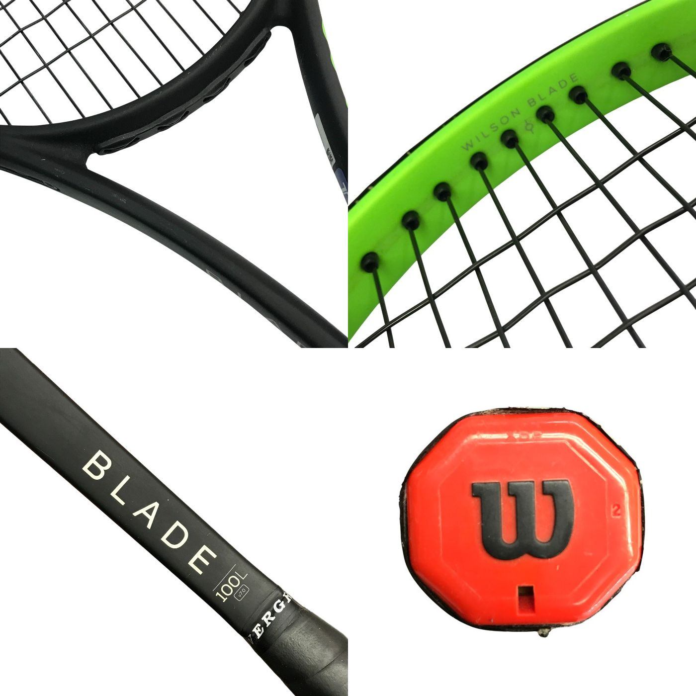 Wilson ウィルソン BLADE 100L v7.0 テニスラケット G2 硬式用 ブレード 操作性 中古 T1