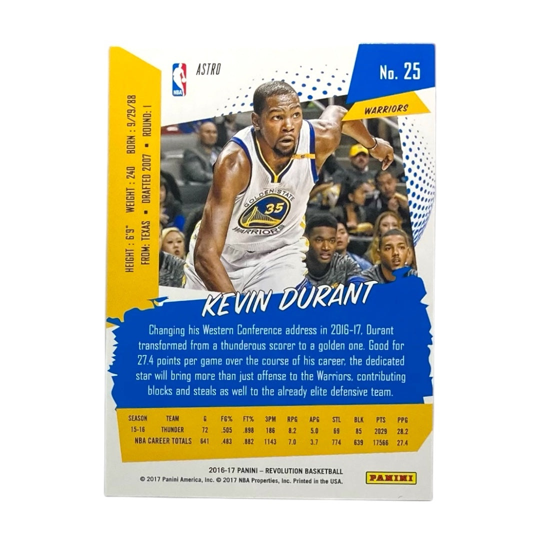 PANINI NBAカード REVOLUTION KEVIN DURANT WARRIORS #25 中古 IT2