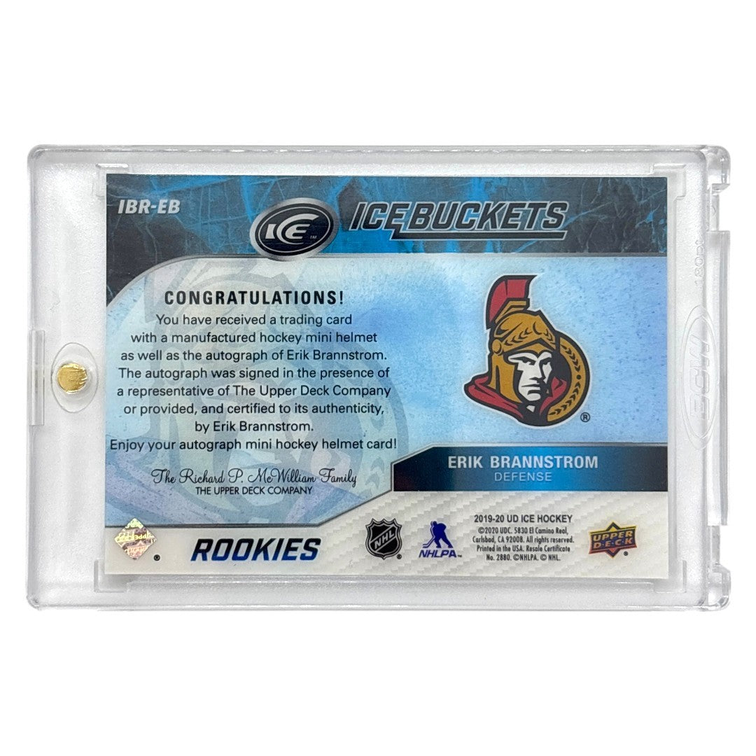 UPPER DECK NHLカード ICE ERIK BRANNSTROM OTTAWA SENATORS 054/199 #IBR-EB 中古 IT1