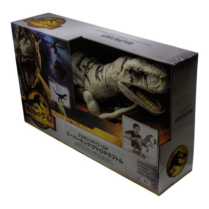 未開封品 マテル ジュラシックワールド(JURASSIC WORLD) 新たなる支配者 スーパービッグ! アトロキラプトル 全長約96cm 4才~ 中古 a1
