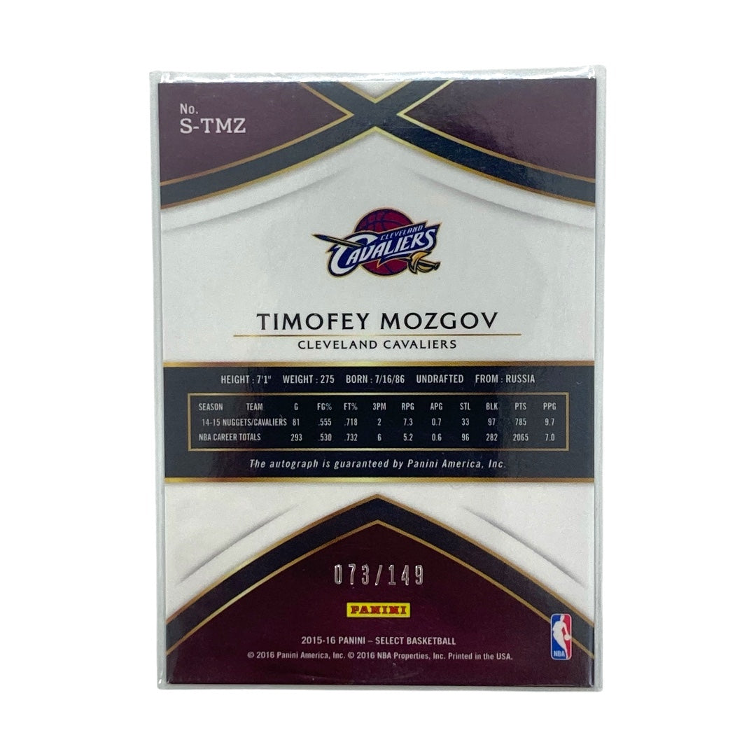 PANINI NBAカード SELECT TIMOFEY MOZGOV CAVALIERS 073/149 #S-TMZ 中古 IT2