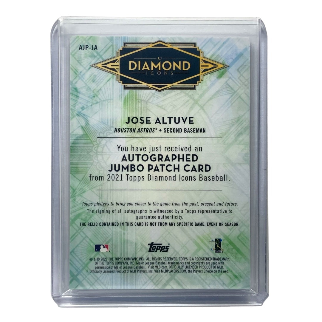 TOPPS MLBカード DIAMOND ICONS JOSE ALTUVE ASTROS 02/10 #AJP-JA 中古 IT2