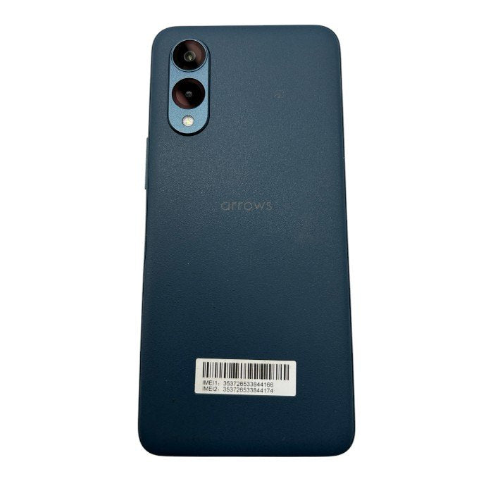 arrows アローズ We2 FCG02 ネイビーグリーン スマートフォン 64GB スマホ デュアルSIM android アンドロイド 2024年モデル 中古 W4
