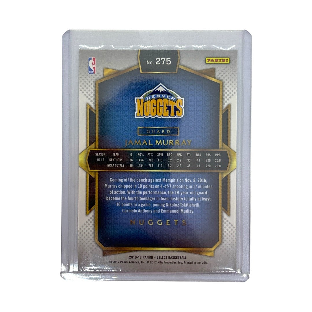PANINI NBAカード SELECT JAMAL MURRAY DENVER NUGGETS #275 中古 IT1