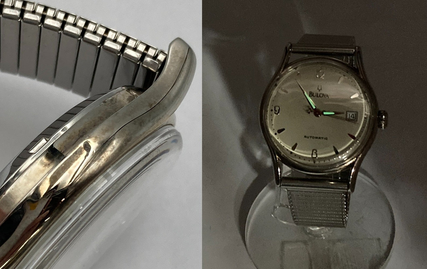 BULOVA ブローバ オートマティック 腕時計 46091 中古 D4