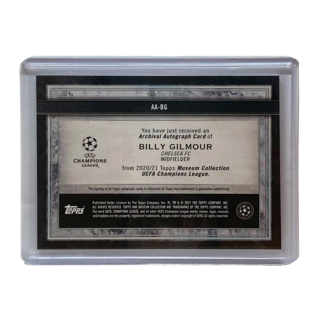 TOPPS サッカーカード MUSEUM COLLECTION BILLY GILMOUR CHELSEA 28/50 #AA-BG 中古 IT2