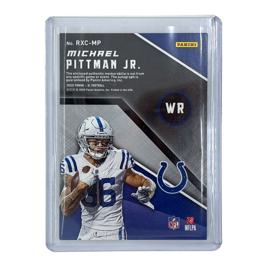 PANINI NFLカード Xr MICHAEL PITTMAN JR. INDIANAPOLIS COLTS 26/75 #RXC-MP 中古 IT1