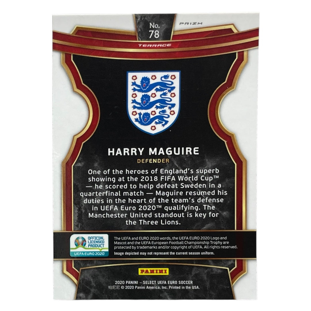 PANINI サッカーカード SELECT UEFA EURO PRIZM HARRY MAGUIRE ENGLAND #78 中古 IT2