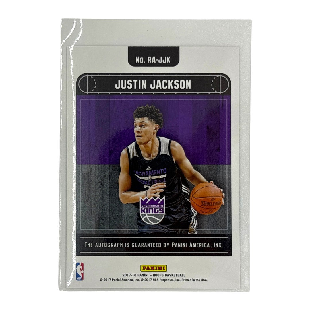 PANINI NBAカード HOOPS JUSTIN JACKSON SACRAMENTO KINGS #RA-JJK 中古 IT1