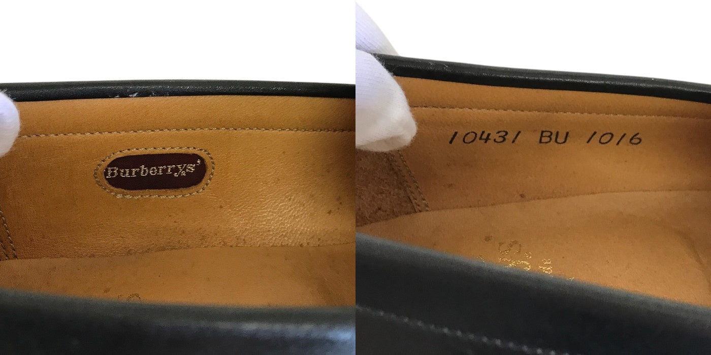 Burberrys バーバリーズ ローファー 24 1/2 EE 靴 シューズ レザー 本革 中古 W1