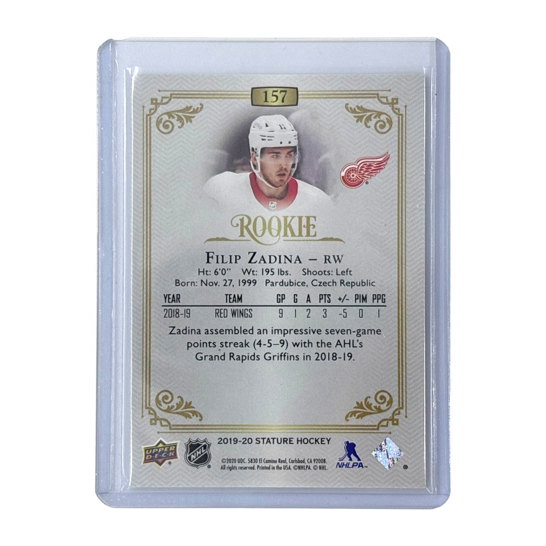 UPPER DECK NHLカード STATURE FILIP ZADINA RED WINGS 06/35 #157 中古 IT1