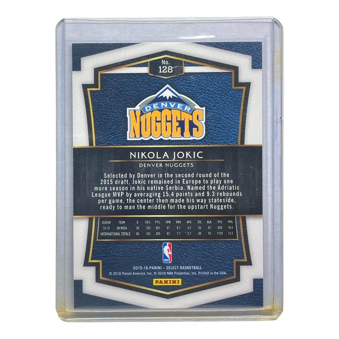 PANINI NBAカード SELECT NIKOLA JOKIC DENVER NUGGETS #128 中古 IT2