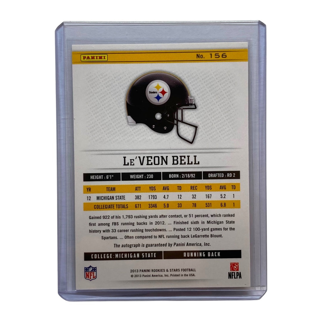 PANINI NFLカード ROOKIES AND STARS LE'VEON BELL STEELERS 45/49 #156 中古 IT2