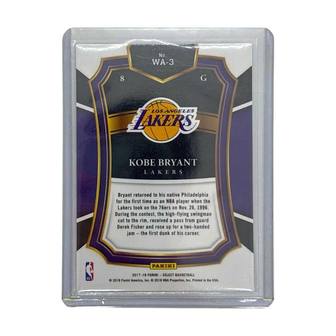 PANINI NBAカード SELECT WITH AUTHORITY KOBE BRYANT LAKERS #WA-3 中古 IT1