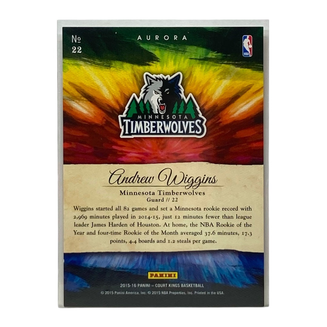 PANINI NBAカード COURT KINGS ANDREW WIGGINS TIMBERWOLVES #22 中古 IT2