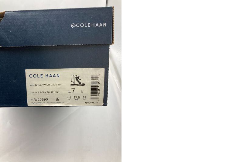 COLE HAAN コールハーン グリニッジ レースアップ ブーティー ブーツ WATERPROOF W25690 サイズ7 中古 D4