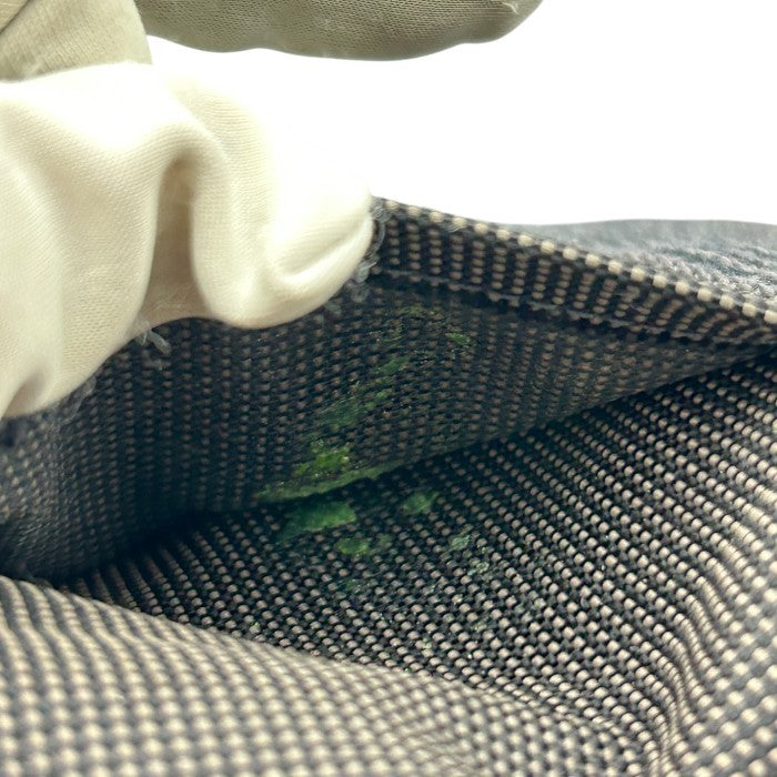 HERMES エルメス エールライン カバス トートバッグ ユニセックス キャンバス ダークグレー ブランド 鞄 通勤 A4 中古 W4