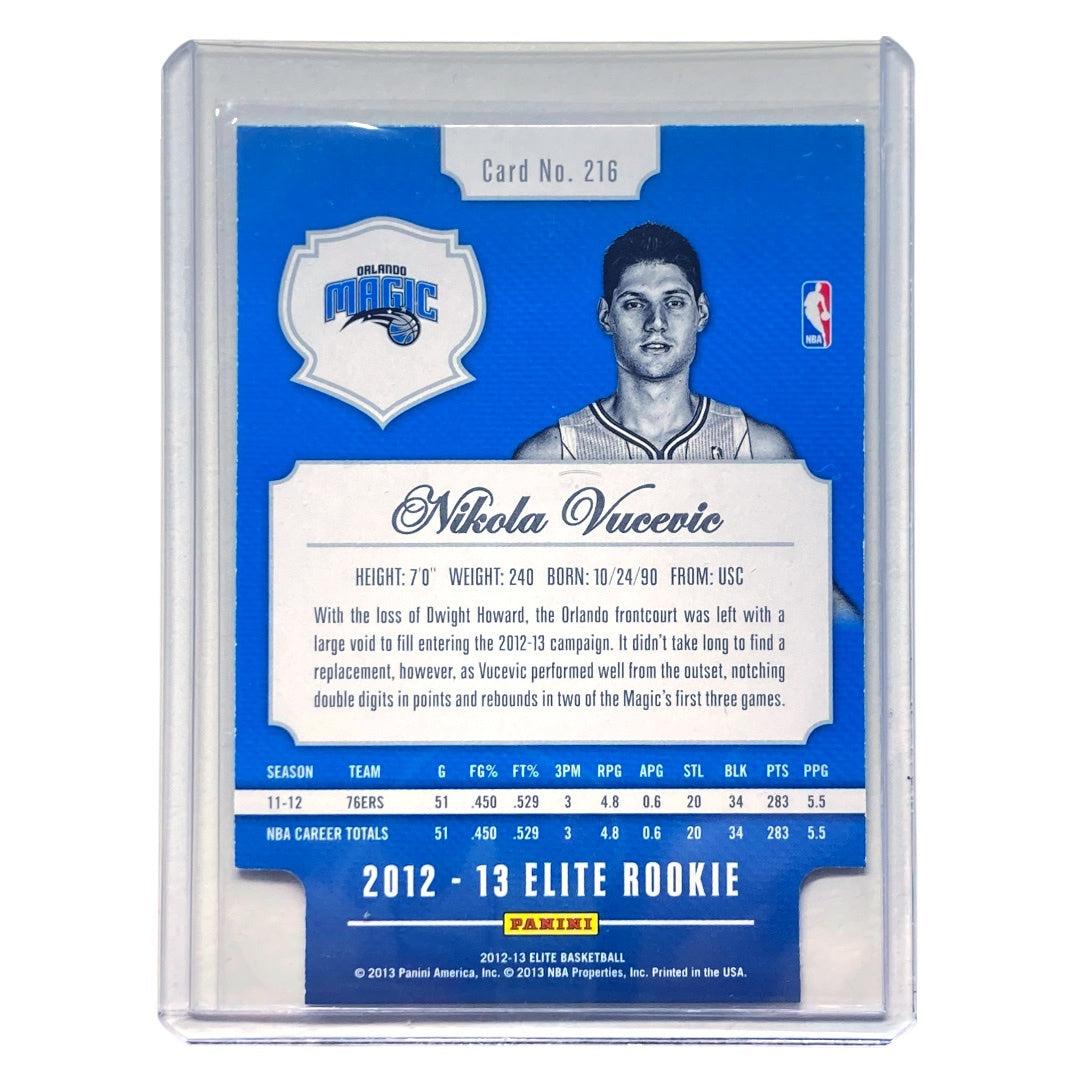 PANINI NBAカード ELITE DIE CUT NIKOLA VUCEVIC MAGIC 10/24 #216 中古 IT2