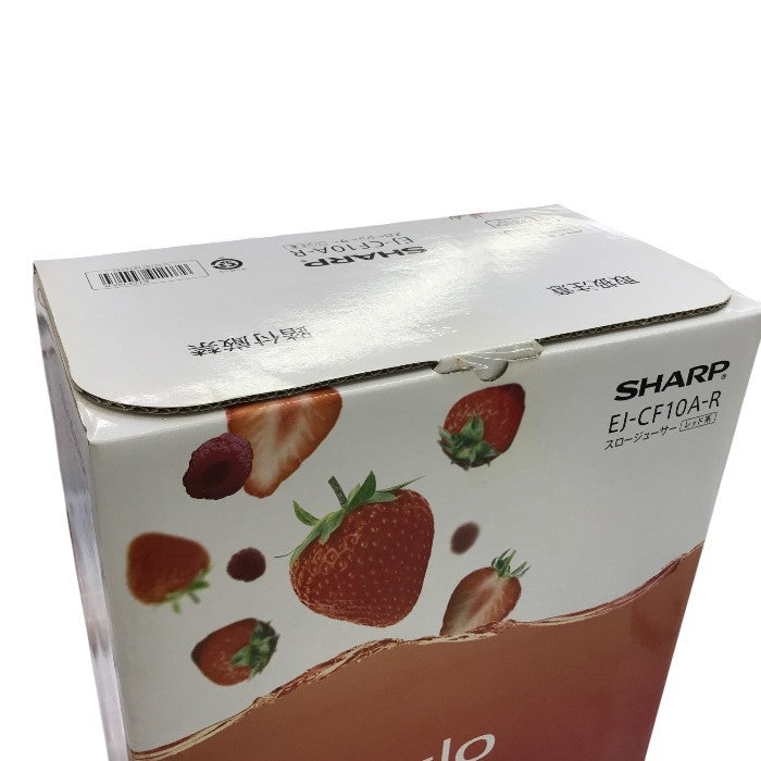 シャープ ヘルシオ(HEALSIO) ジュースプレッソ レッド EJ-CF10A-R 中古 Y1