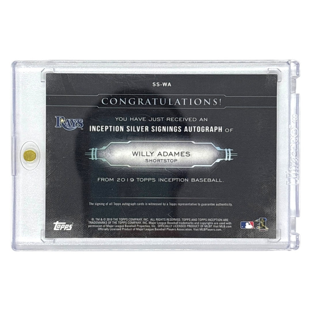TOPPS MLBカード INCEPTION WILLY ADAMES TAMPA BAY RAYS 1/1 #SS-WA 中古 IT1