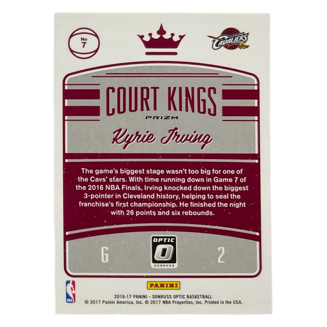 PANINI NBAカード DONRUSS OPTIC PRIZM KYRIE IRVING CLEVELAND CAVALIERS #7 中古 IT2