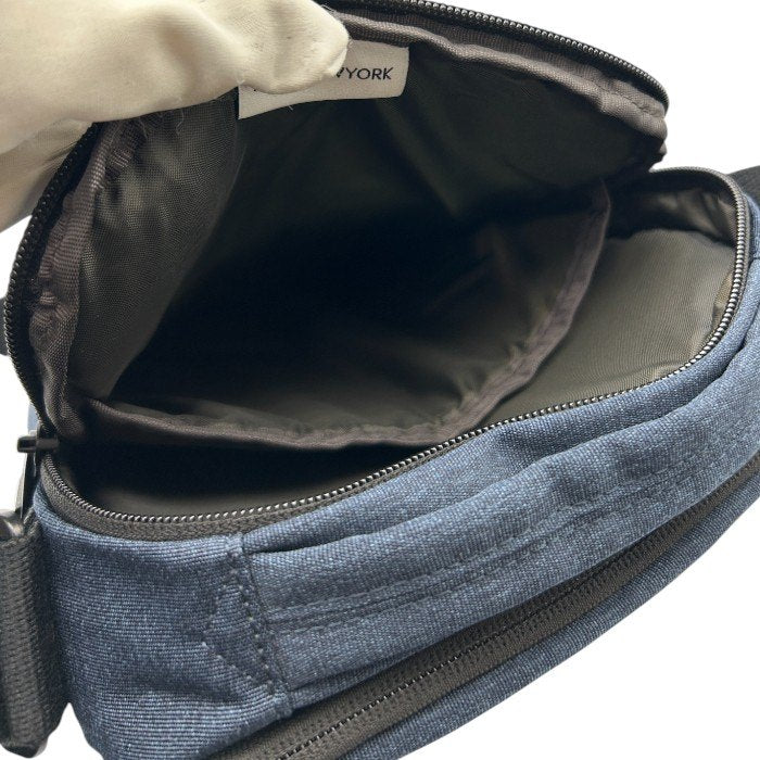 ZERO NEWYORK ゼロニューヨーク アストリア ショルダーバッグ 81062 メンズ 鞄 斜め掛け 肩掛け ポケット多め 中古 W4