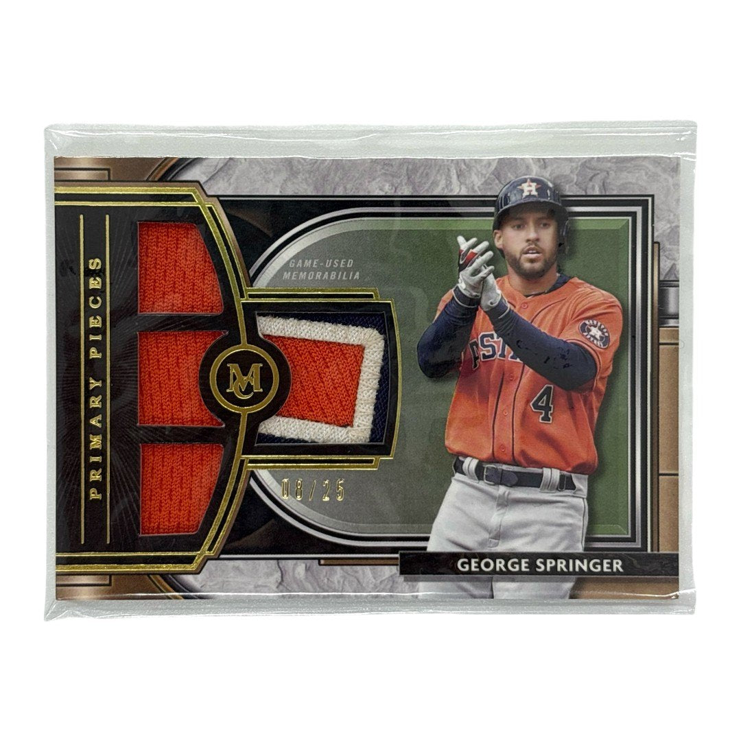 TOPPS MLBカード MUSEUM COLLECTION GEORGE SPRINGER HOUSTON ASTROS 08/25 #SPQR-GS 中古 IT1
