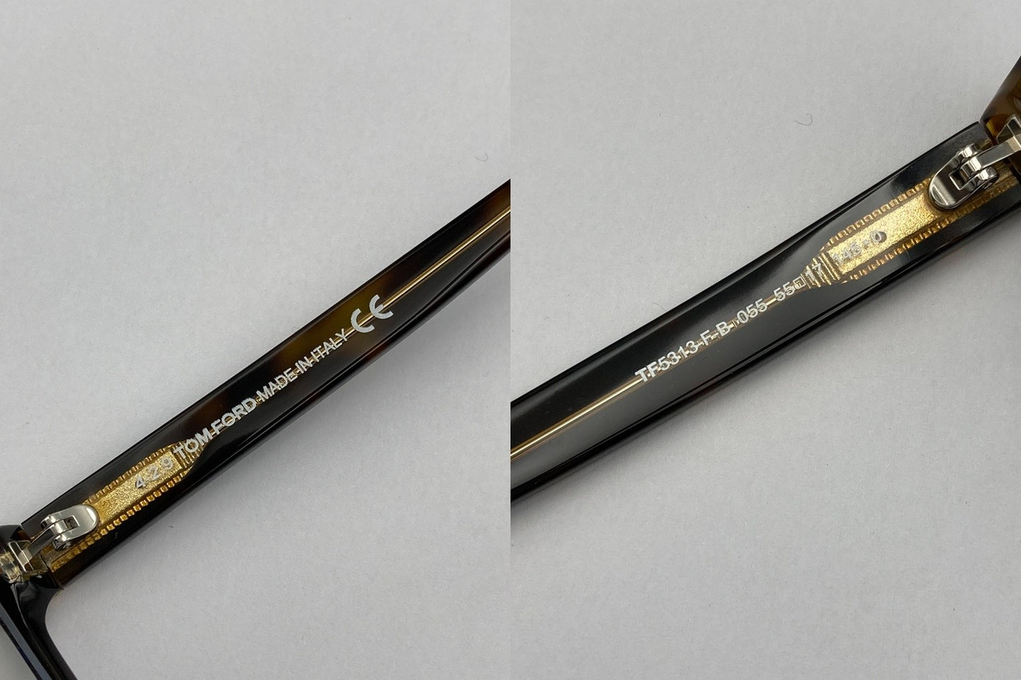 TOM FORD トムフォード 度入り メガネフレーム TF5313 メンズ 中古 D4