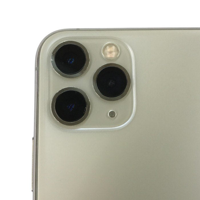 Apple iPhone 11 Pro MAX 256GB スマートフォン SIMフリー デュアルSIM トリプルカメラ シルバー MWHK2J/A 中古 T1